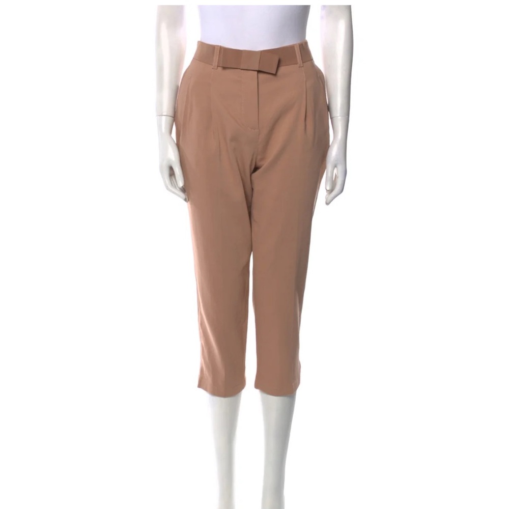 Lanvin Tan Cropped Pants